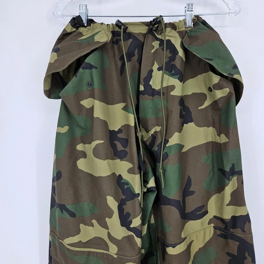 Military ECWCS Pants Mens Large Regular Camouflage Cold Weather Gore Seam Camo